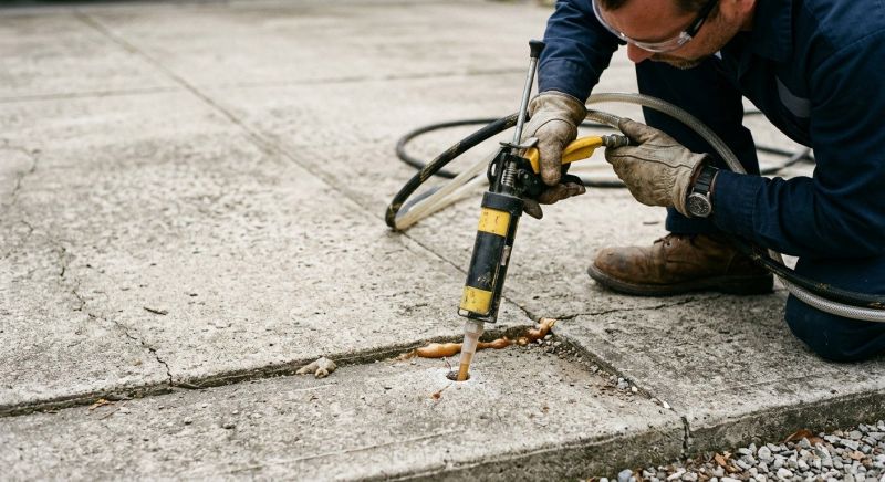 Concrete Mudjacking in Columbus, OH